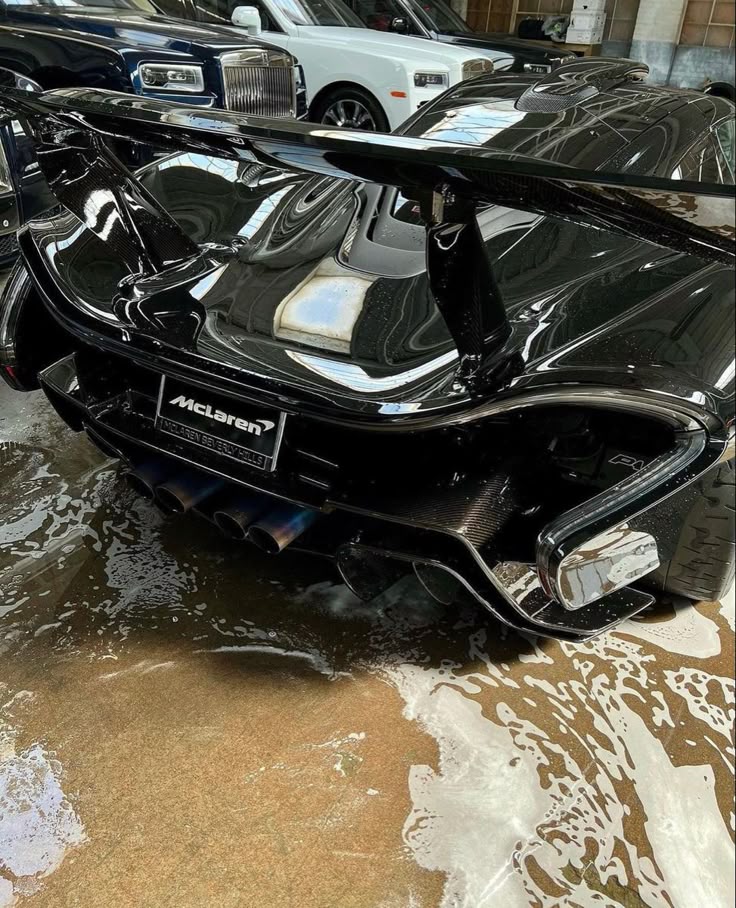 McLaren — Black on Black